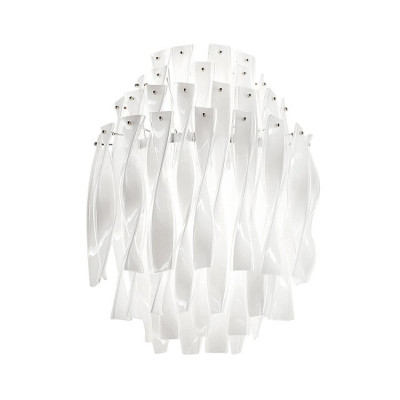 Axolight - Aura - Aura AP - Wall lamp with twisted pendants - Satin white - LS-AX-APAURAXXBCCRE27