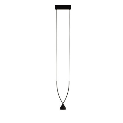 Axolight - Jewel - Jewel 1 SP LED - Modern chandelier - Black - LS-AX-SPJEWD01NENELED - Warm white - 3000 K - Diffused