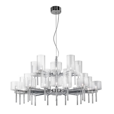 Axolight - Spillray&Mountain View - Spillray 30 SP - Modern chandelier - Crystal - LS-AX-SPSPIL30CSCRG4L