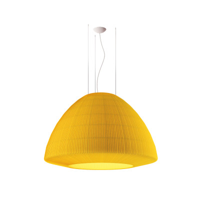 Axolight - Tissue - Bell 118 SP LED - Colouful chandelier - Yellow - LS-AX-SPBEL118LEDGIXX - Warm white - 3000 K - Diffused
