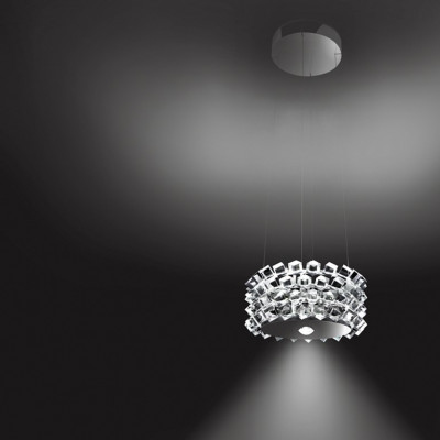 Cini&Nils - Collier&Naica - Collier SP 4 - Design LED chandelier - Transparent - LS-CN-01104 - Super warm - 2700 K - Diffused