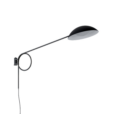 Diesel Living with Lodes - Urban Industrial - Spring Medium AP - Wall light with arm directable - Black - LS-ST-51451-2000