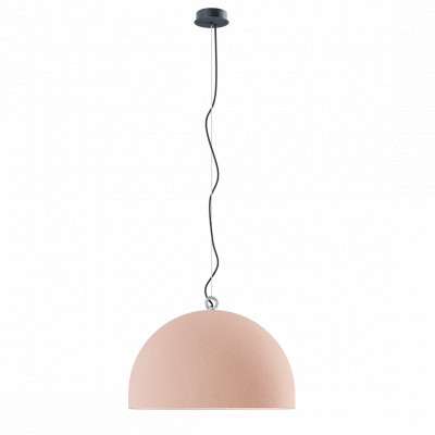 Diesel Living with Lodes - Urban Industrial - Urban Concrete Dome 60 SP - Dome shaped chandelier - Pink - LS-ST-50222-6100