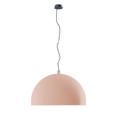 Diesel Living with Lodes - Urban Industrial - Urban Concrete Dome 80 SP - Big domed chandelier - Pink - LS-ST-50223-6100