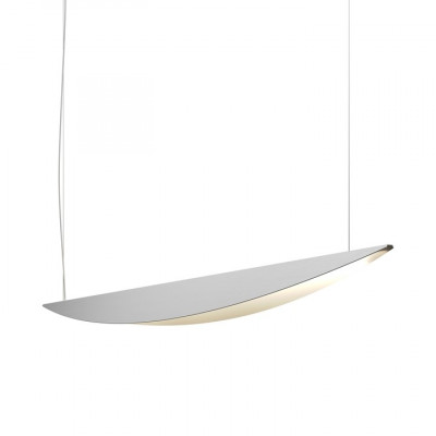 Elesi Luce - Office - Alba SP S LED - Design chandelier - White / white - Diffused
