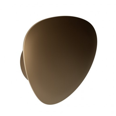 Elesi Luce - Transparency - Plettro AP S LED - Wall light with indirect light - Bronze - Diffused