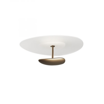 Elesi Luce - Transparency - Plettro PL S LED - Small modern ceiling light - Bronze - Diffused