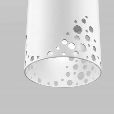 Elesi Luce - Gaia - Gaia SP LED M - Cylinder chandelier - White - LS-EL-04402BBDHXXXX - Super warm - 2700 K - Diffused