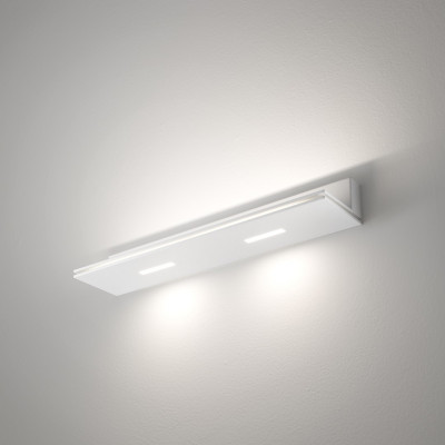 Elesi Luce - Quid - Quid AP L LED - Rectangular wall light with double emission - White - LS-EL-02810BBDHXXXX - Super warm - 2700 K - Diffused