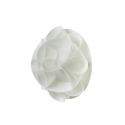 Emporium - Modernity - Gemma AP - Decorated wall lamp - Pearl White - LS-EM-CL1488-15