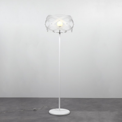 Emporium - Nuclea - Nuclea floor - Floor lamp - Satin white - LS-EM-CL493-12