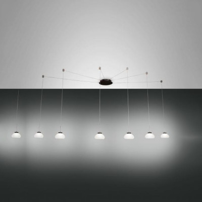 Fabas Luce - Arms - Arabella SP 6L LED - Chandelier with six lights - White - LS-FL-3547-46-102 - Warm white - 3000 K - Diffused