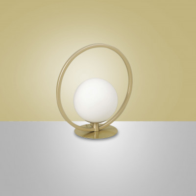 Fabas Luce Sirio Tl Led Round Table, Round Table Lamp