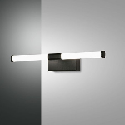 Fabas Luce - Bike - Ago AP S - Small wall light for bathroom - Black - LS-FL-3720-21-101 - Warm white - 3000 K - Diffused