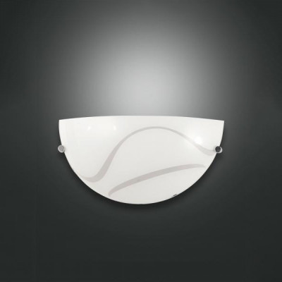 Fabas Luce - Decorative - Magma AP - Glass wall light - Satin white - LS-FL-3521-21-102