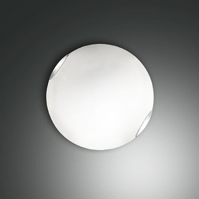 Fabas Luce - Geometric - Fox PL S - Round ceiling light - White - LS-FL-2385-61-102