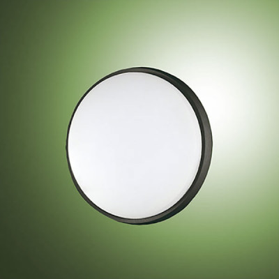 Fabas Luce - Geometric - Olly LED PL S - Small LED ceiling light - Black - LS-FL-3315-69-101 - Warm white - 3000 K - Diffused