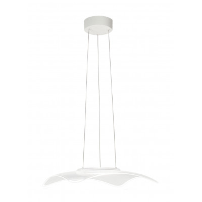 Fabas Luce - La Mia Luce - Ibiza SP - Chandelier with geometric shapes - White - LS-FL-3589-45-102 - Warm white - 3000 K - Diffused