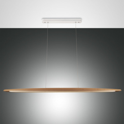 Fabas Luce - Natural Essence - Ribot SP - Chandelier with wooden details - Wood - LS-FL-3676-45-215 - Warm white - 3000 K - Diffused