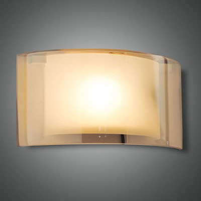 Fabas Luce - Saura&Nala - Alide AP - Rectangular wall light - Amber - LS-FL-3708-21-125