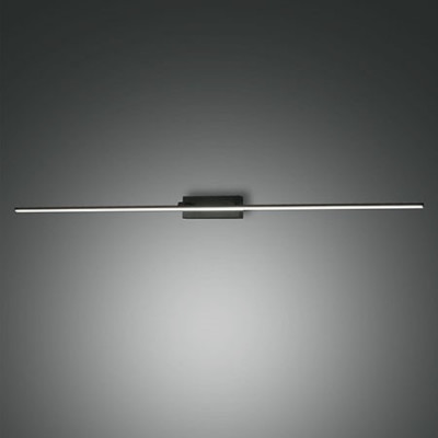 Fabas Luce - Saura&Nala - Nala AP LED XL - Large linear wall lamp - Black - LS-FL-3361-29-101 - Warm white - 3000 K - Diffused