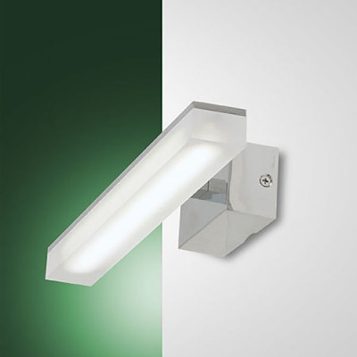 Fabas Luce - Saura&Nala - Saura LED AP S - Contemporary wall light - Chrome - LS-FL-3362-21-138 - Warm white - 3000 K - Diffused