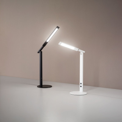 Fabas Luce Ideal Tl Led Adjustable, Gold Tone Desk Lamps Taiwan