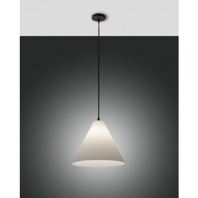 Fabas Luce - Soft - Cone SP - Chandelier with conical diffuser - White - LS-FL-3758-40-102