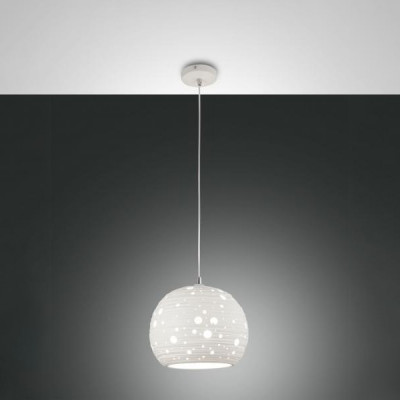 Fabas Luce - Soft - Corvara SP - Design chandelier - White - LS-FL-3531-40-102
