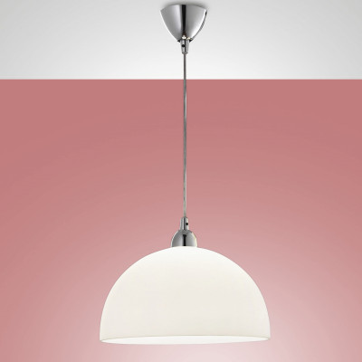 Fabas Luce - Soft - Nice SP M - Dome shaped chandelier - White - LS-FL-2908-45-102