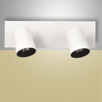 Fabas Luce - Soul - Modo AP FA2 - Wall lamp with two spots - White - LS-FL-3451-82-102