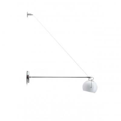 Fabbian - Beluga - Beluga White AP - Modern wall lamp - White - LS-FB-D57D07-01