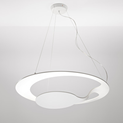 Fabbian - Enck&Glu - Glu SP LED - Design chandelier - White - LS-FB-F31A01-01 - Warm white - 3000 K - Diffused