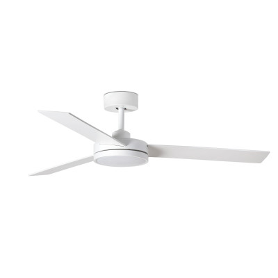 Faro - Indoor - Ceiling fans - Barth LED VE - Fan with light - Matt White - LS-FR-34260 - Dynamic White - Diffused