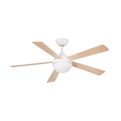 Faro - Indoor - Ceiling fans - Izaro LED VE - Fan with light - Glossy White - LS-FR-33514 - Super warm - 2700 K - Diffused