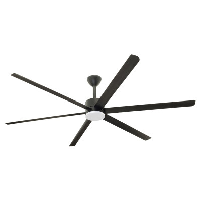 Faro - Indoor - Ceiling fans - Khios LED VE - Fan with light - Matt black - LS-FR-34250A - Warm white - 3000 K - Diffused