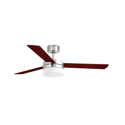 Faro - Indoor - Ceiling fans - Panay E14 VE - Fan with light - Nichel matt - LS-FR-33608