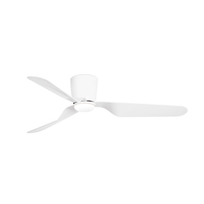 Faro - Indoor - Ceiling fans - Pemba LED VE - Fan with light - Glossy White - LS-FR-33471N-3 - Warm white - 3000 K - Diffused