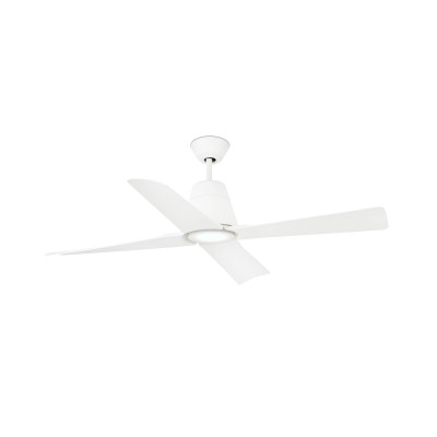 Faro - Indoor - Ceiling fans - Typhoon LED VE - Fan with light - Matt White - LS-FR-33480-14 - Warm white - 3000 K - Diffused