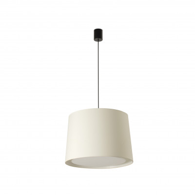 Faro - Indoor - Hotelerie - Conga SP - Chandelier with fabric lampshade - White - LS-FR-64315-54