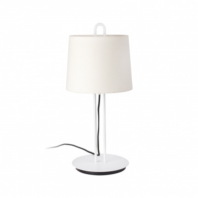 Faro - Indoor - Hotelerie - Montreal TL - Table lamp with lampshade - White/White - LS-FR-24034-2P0121