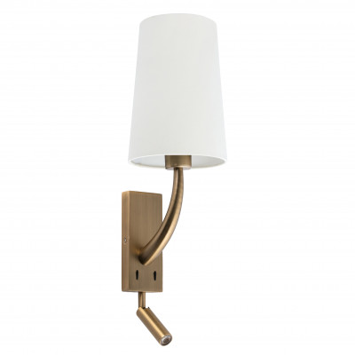 Faro - Indoor - Hotelerie - Rem-3 AP LED - Contemporary wall light - Gold/White - LS-FR-29683-2P0311
