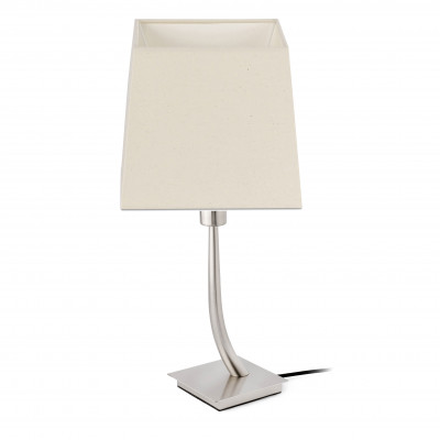 Faro - Indoor - Hotelerie - Rem-4 TL - Modern table lamp - Nickel/White - LS-FR-29684-2P0421