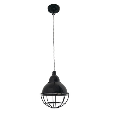 Faro - Indoor - Industrial - Claire SP - Industrial style chandelier - Black - LS-FR-62802