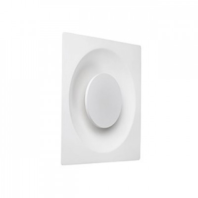 Faro - Indoor - Plas - Navi AP LED - Plaster wall light - White - LS-FR-63481 - Warm white - 3000 K - Diffused
