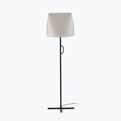 Faro - Indoor - Thana - Luang PT - Floor light minimal - Black/parchment - LS-FR-23003-59