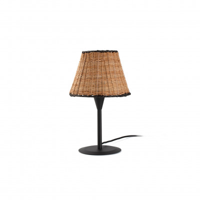 Faro - Indoor - Weave - Sumba TL - Table lamp - Black - LS-FR-64317-71