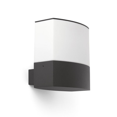 Faro - Outdoor - Datna - Datna AP - Wall lamp minimal for porticoes and balcony - Grey - LS-FR-74440
