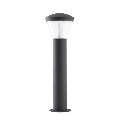 Faro - Outdoor - Datna - Shelby PT LED L - Big LED bollard for gardens and driveways - Grey - LS-FR-75538 - Warm white - 3000 K - Diffused