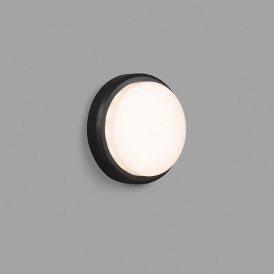 Faro Outdoor Tom Led Ap Modern Wall, Round Led Outdoor Wall Lights
